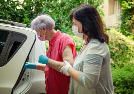 nurse with senior