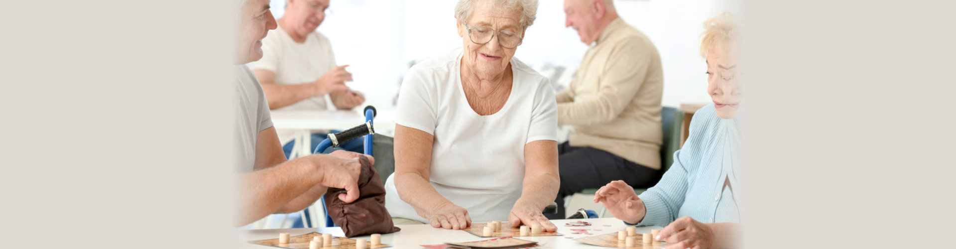 seniors playing